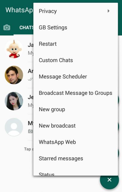 WA GB Yang Asli
